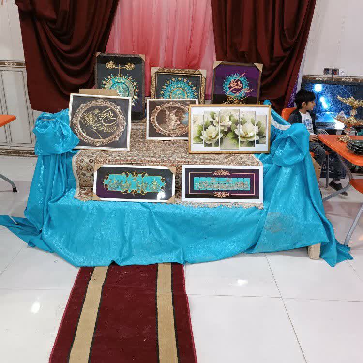 نمایشگاه توانمندی‌های هنرمندان صنایع‌دستی شهرستان زاوه برپا شد